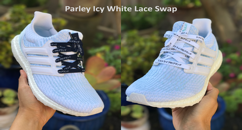 ultra boost white laces