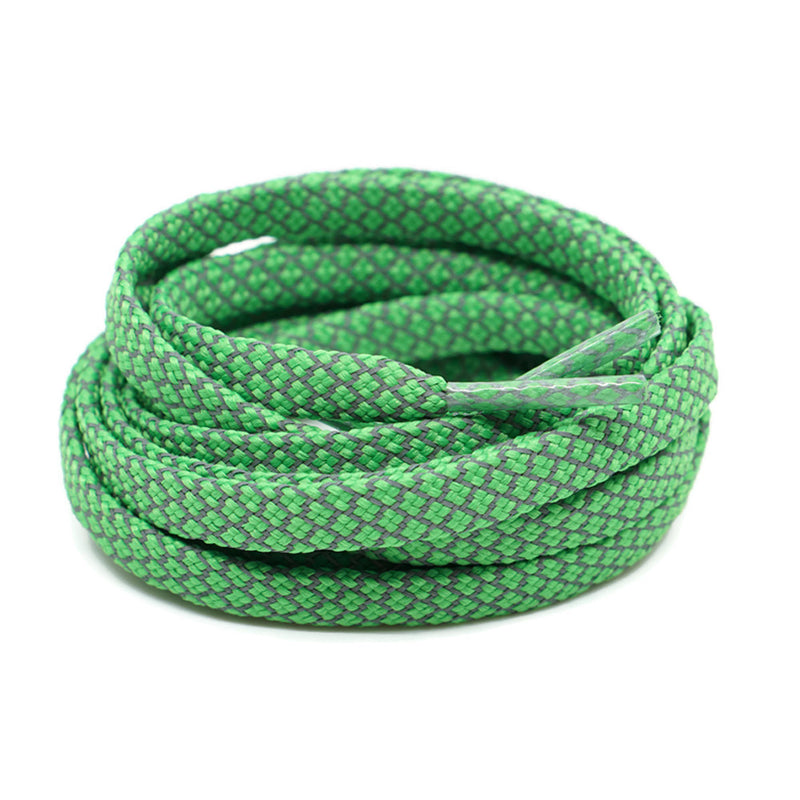 green shoelaces