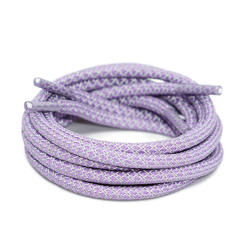 purple shoelaces