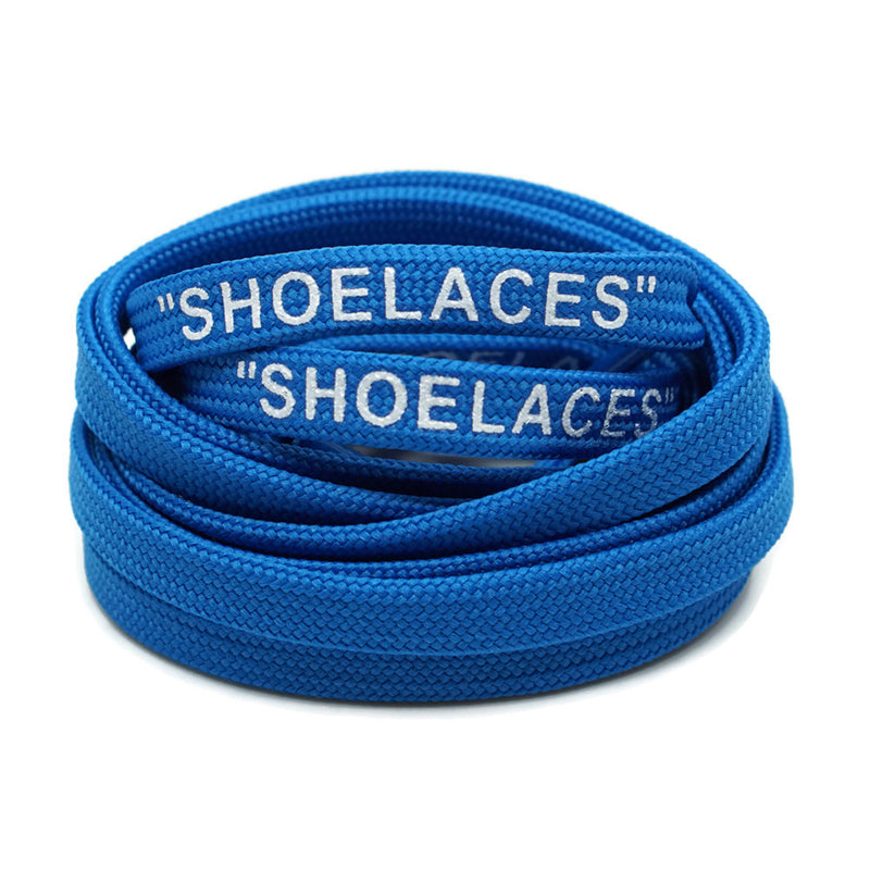 shoe laces blue