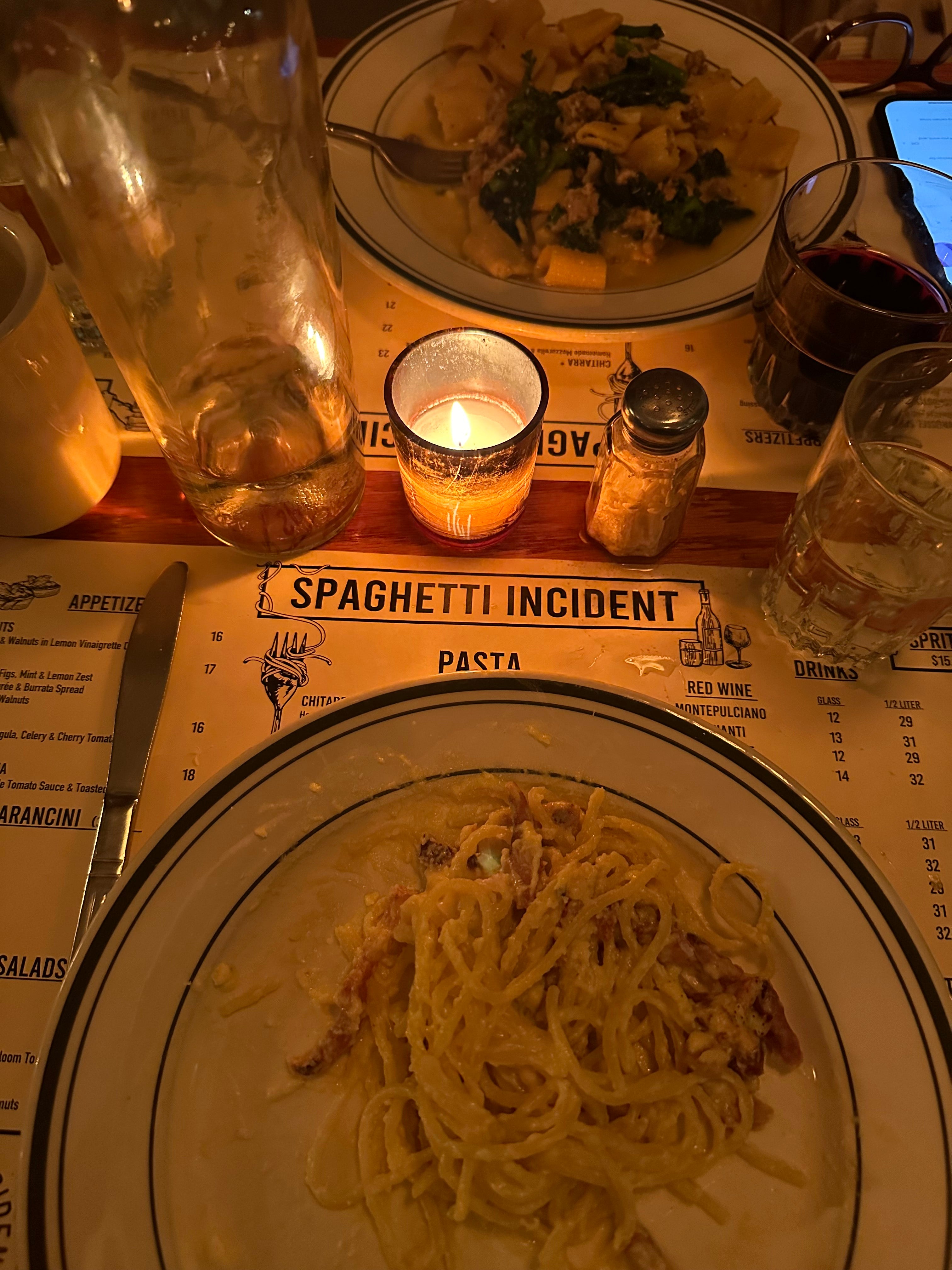 Spaghetti Incident in New York