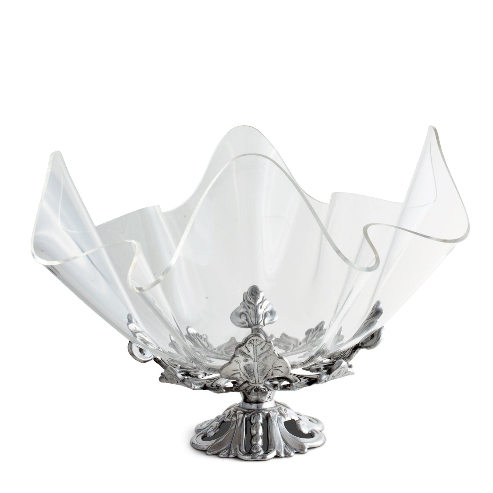 Arthur Court Butterfly Stand Acrylic Bowl 14 - Arthur Court Designs