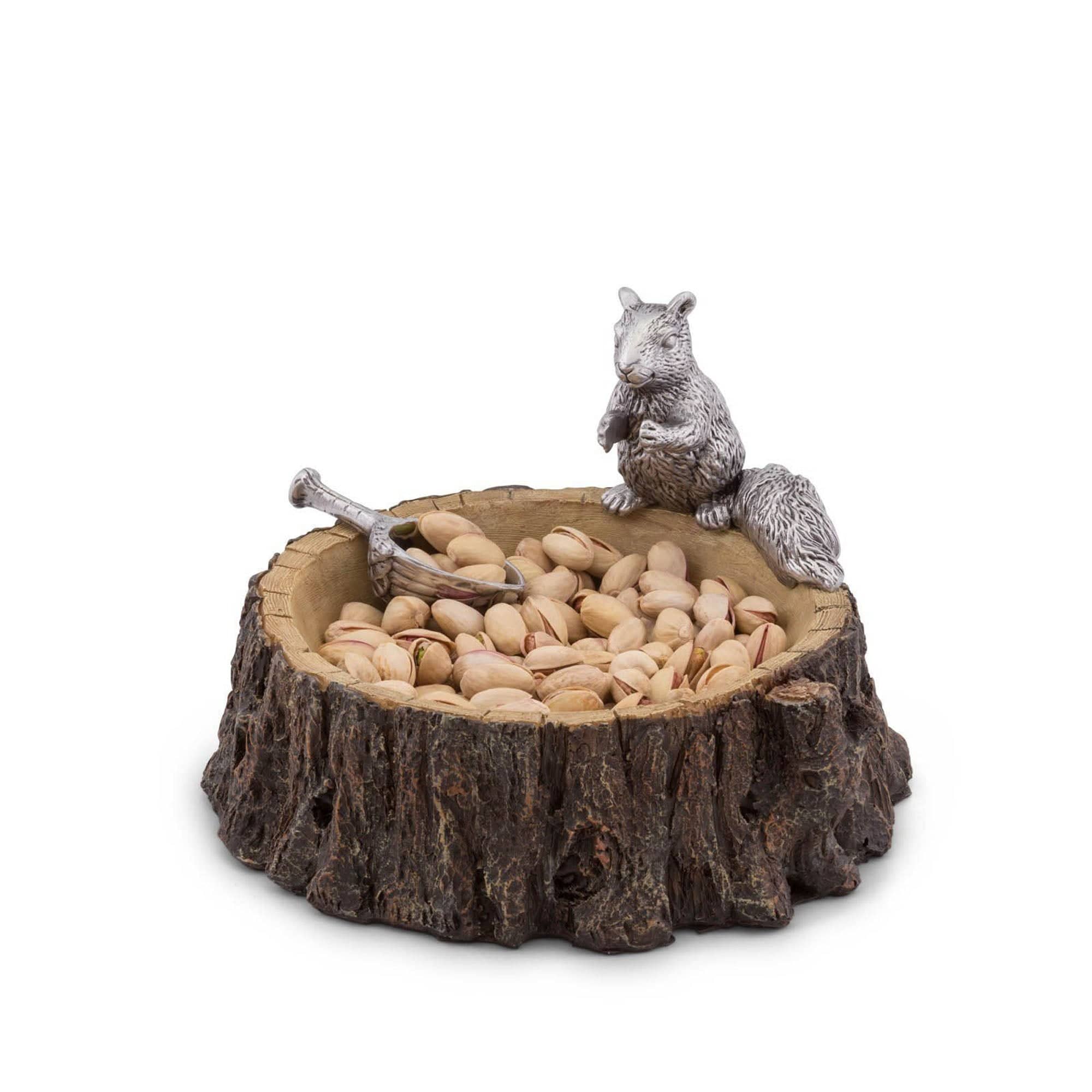 Standing Squirrel Nut Bowl - Arthur Court Designs product image