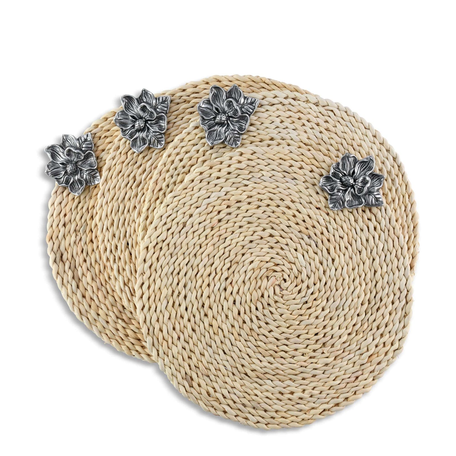 Woven Seagrass Placemats and Coasters Set