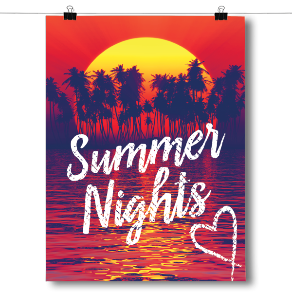 Summer Nights InspiredPosters