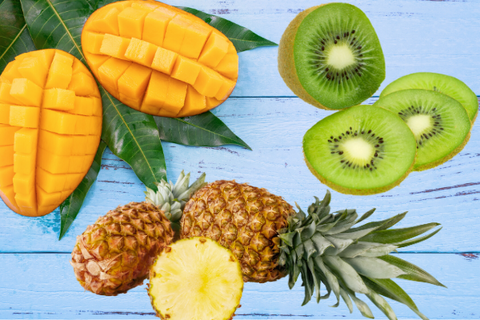 Mango, Pineapple & Kiwi Chunks | curaloe.co.za blogs