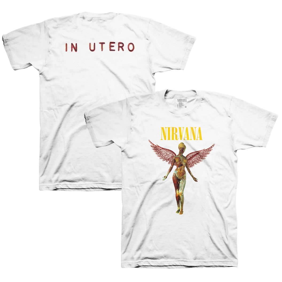 nirvana angel tee