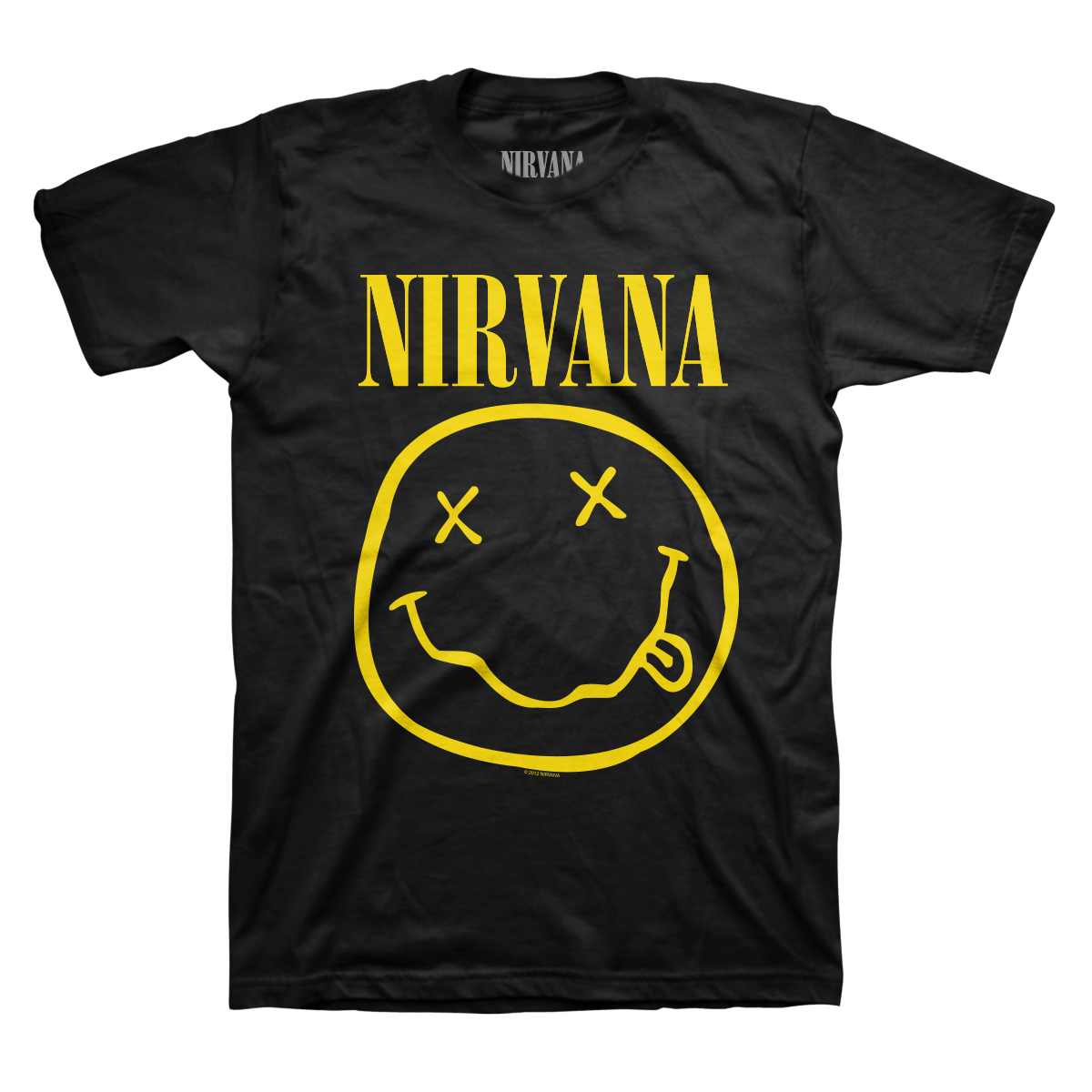 nirvana smiley shirt