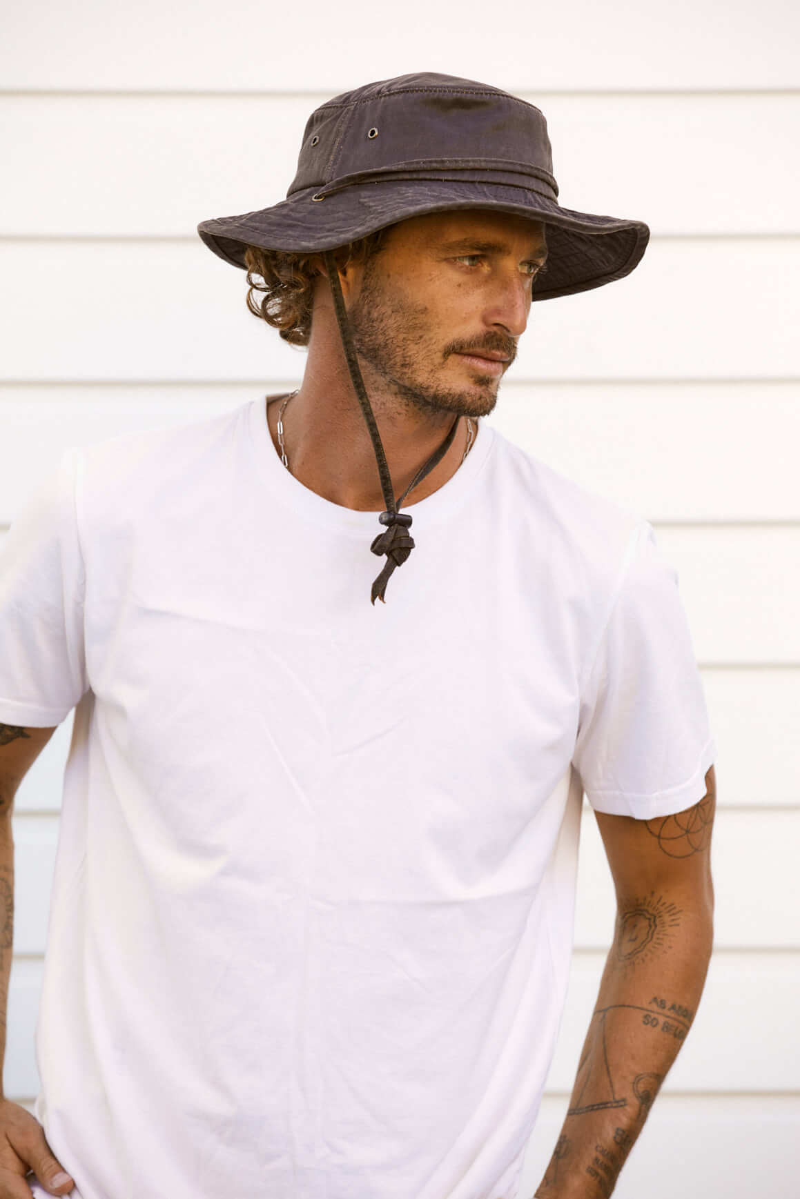 Weathered Cotton Bucket Hat Conner Hats, 52% OFF