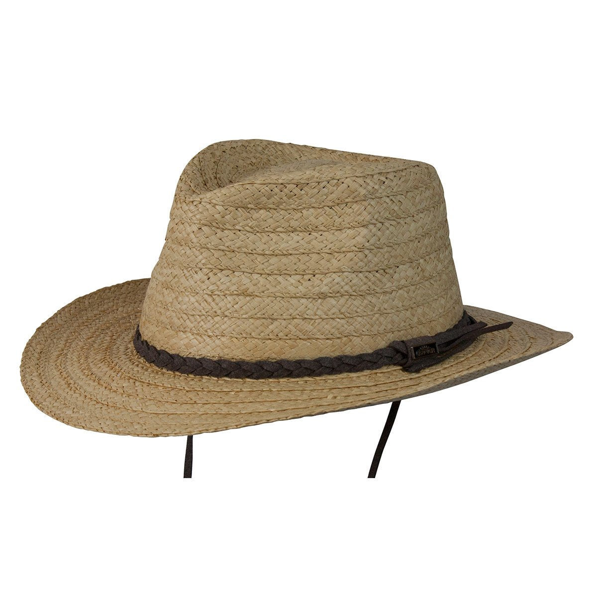 Conner Hats Outback Hats Natural / Small/Medium Myrtle Beach Organic Raffia Hat