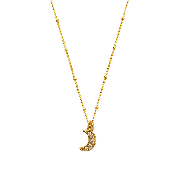 Sun Ray Gold-Filled Necklace in Pink – Sunhoney®