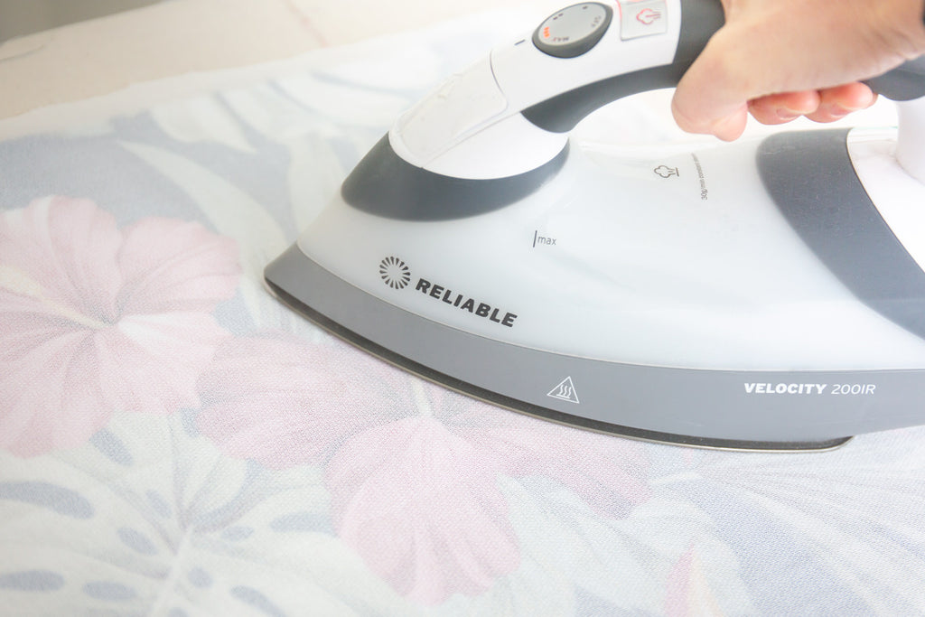Fuse the Interfacing to Your Fabric with an Iron
