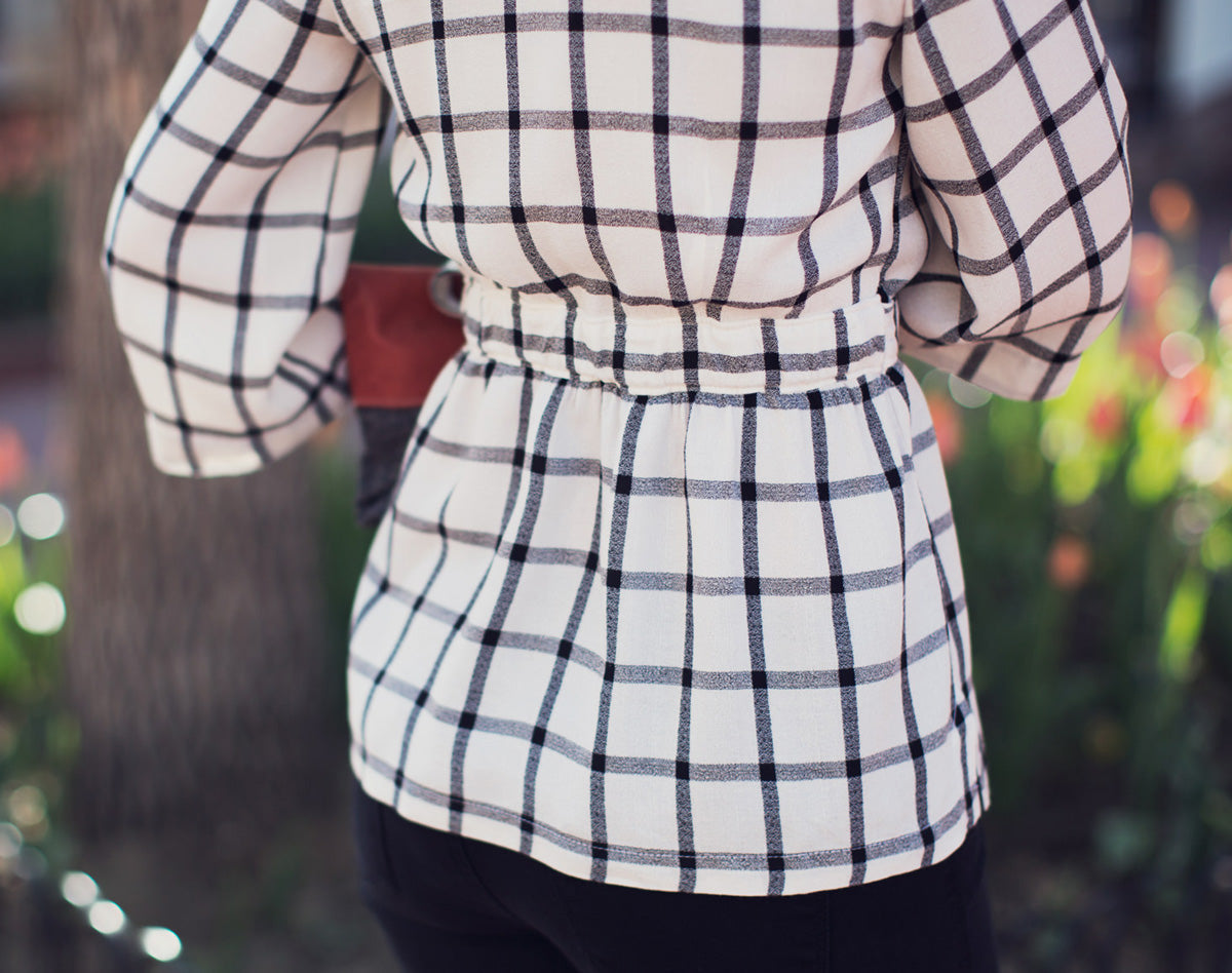 Highlands Wrap Blouse | Allie Olson