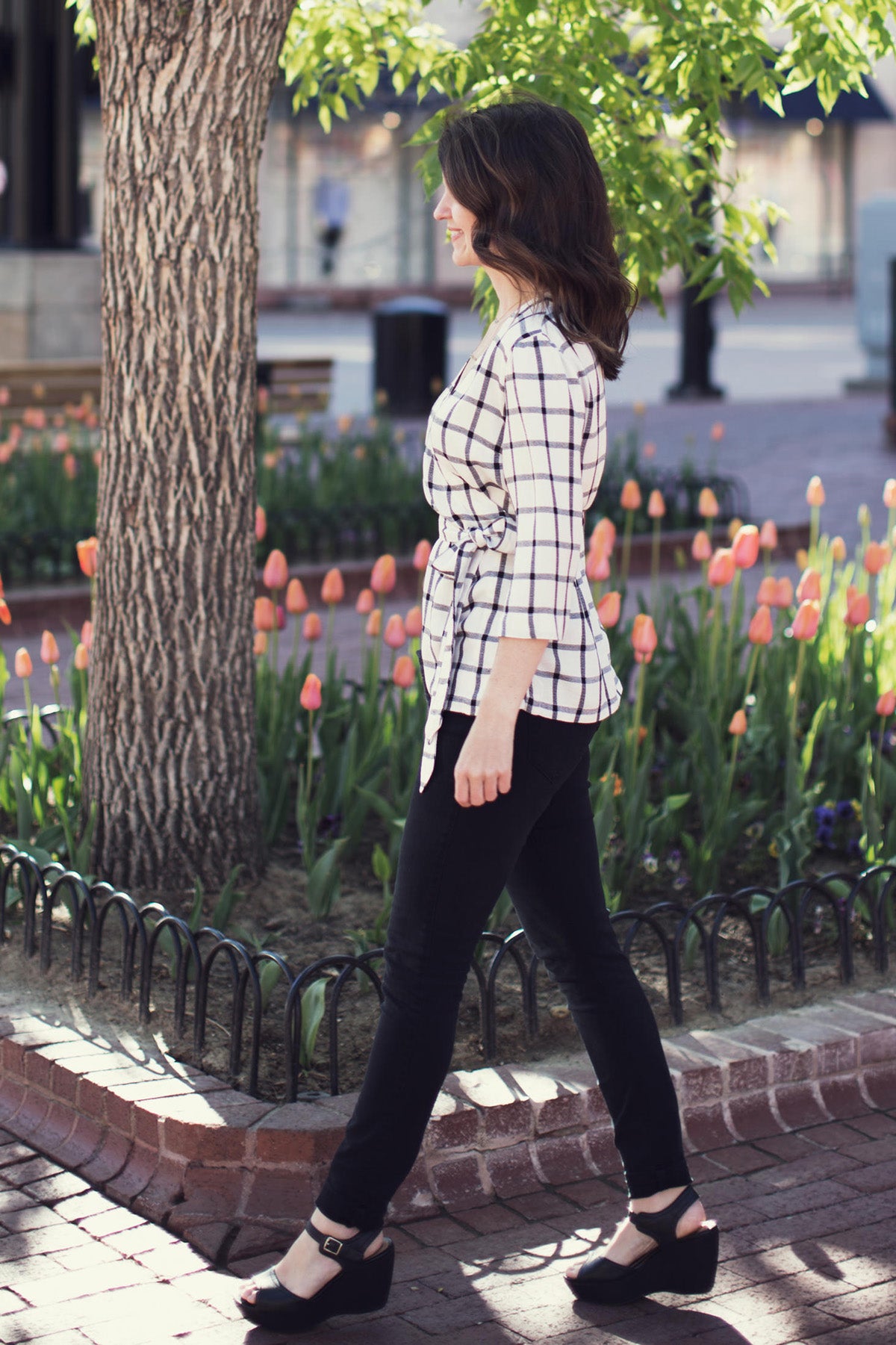 Highlands Wrap Blouse | Allie Olson