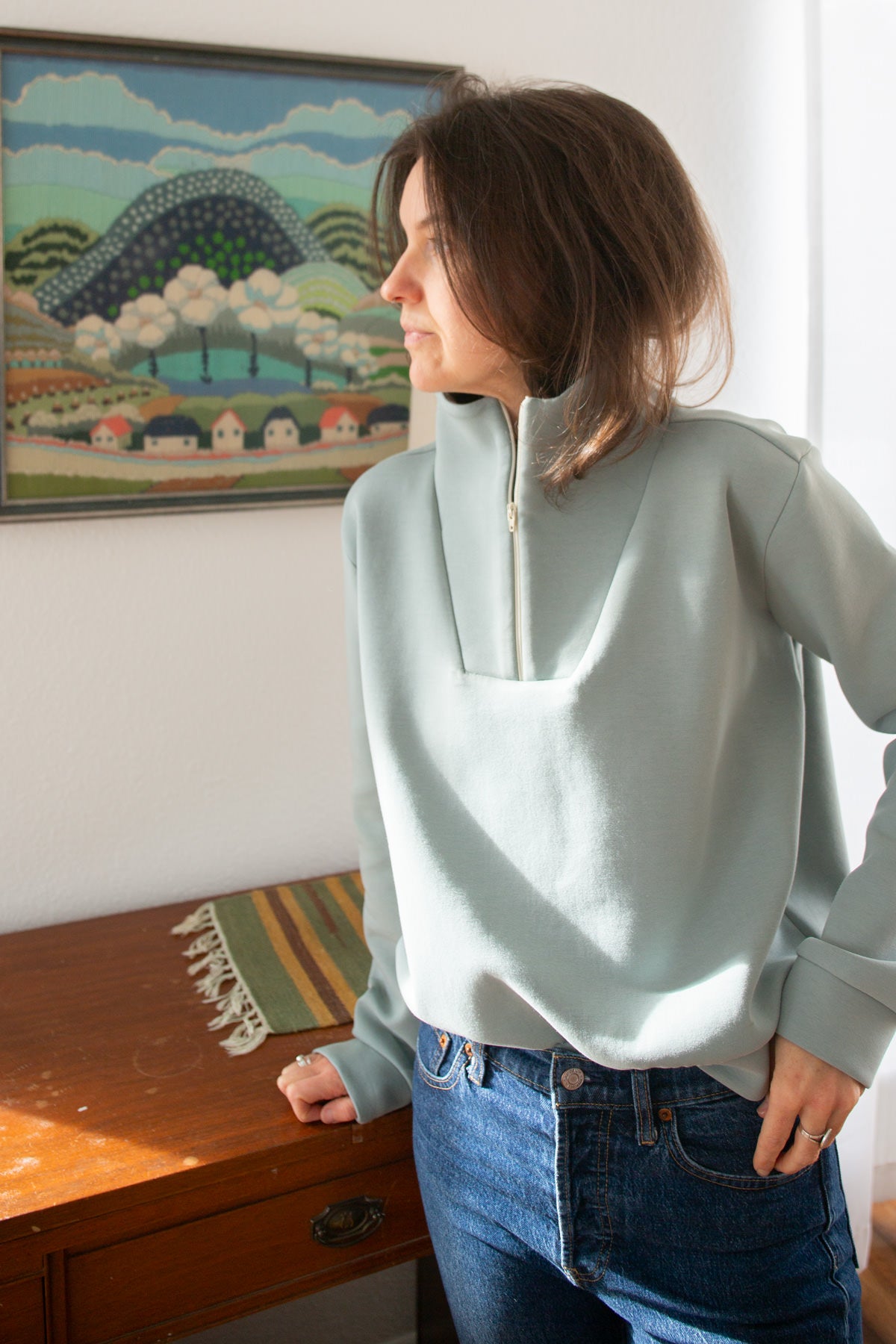 Hive Pullover Sewing Pattern | Allie Olson