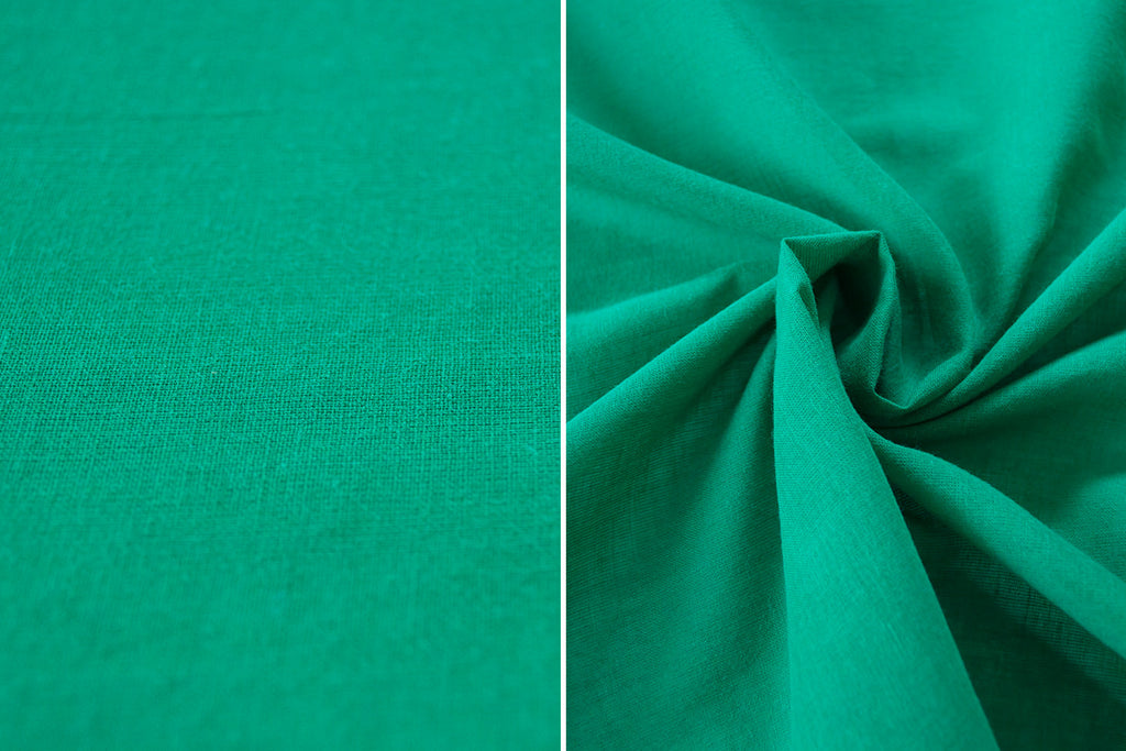 Kelly Green Voile Fabric