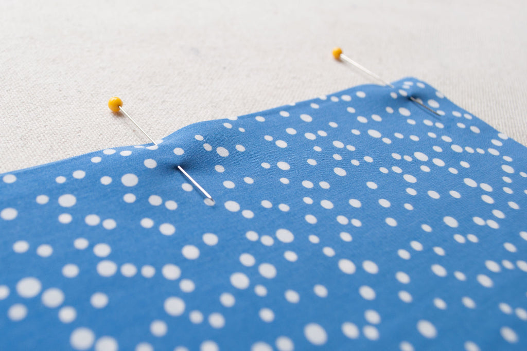 How to Pin Crepe Fabric