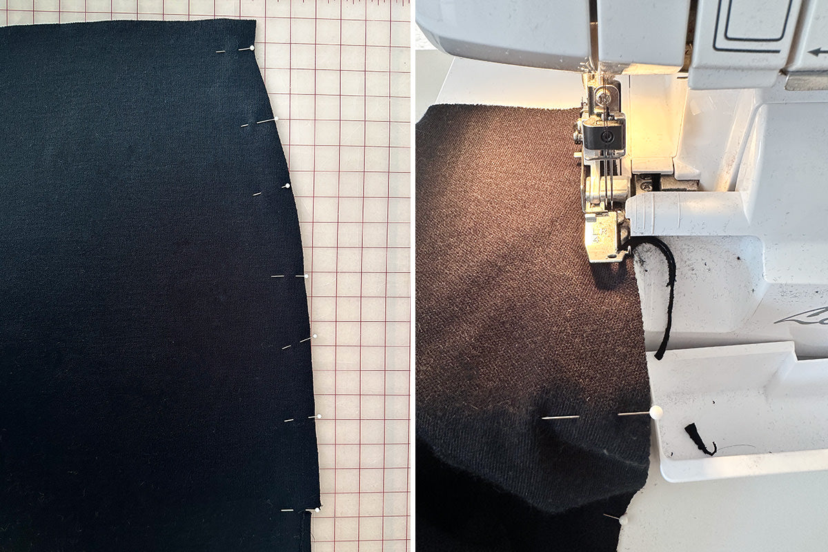 Pin Weaver Skirt Side Seams View A