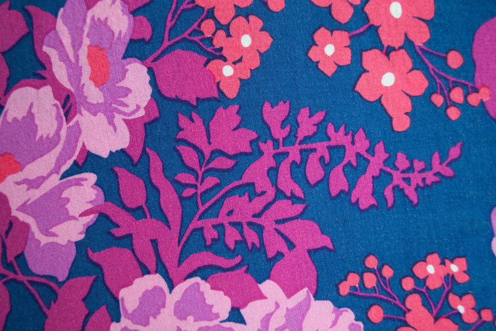 Joel Dewberry Pink Rayon Challis Fabric