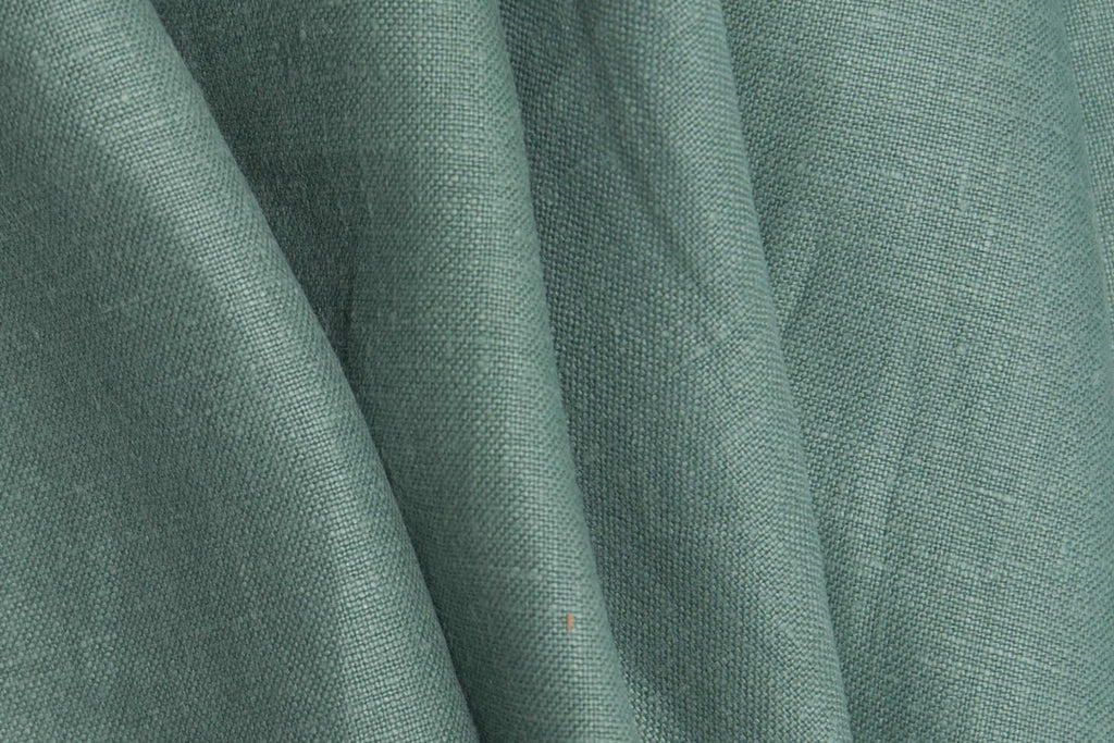 Seafoam Green Linen Fabric