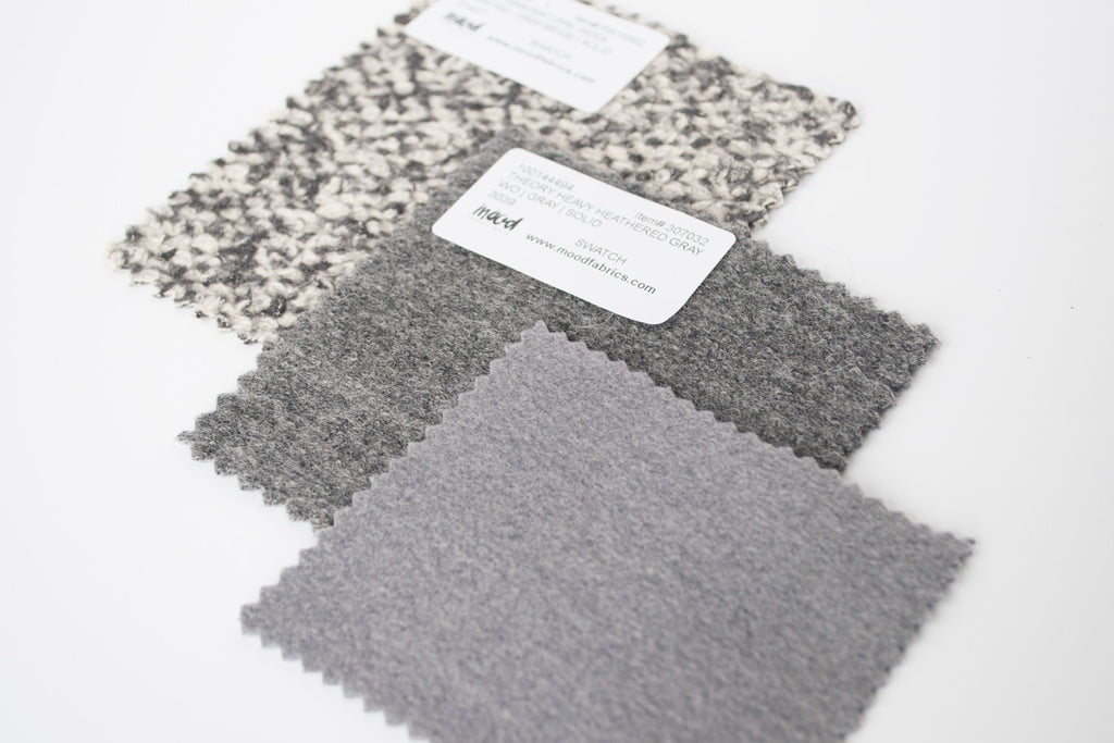 Wool Coating Fabric Swatches