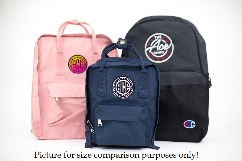 ace family pink backpack