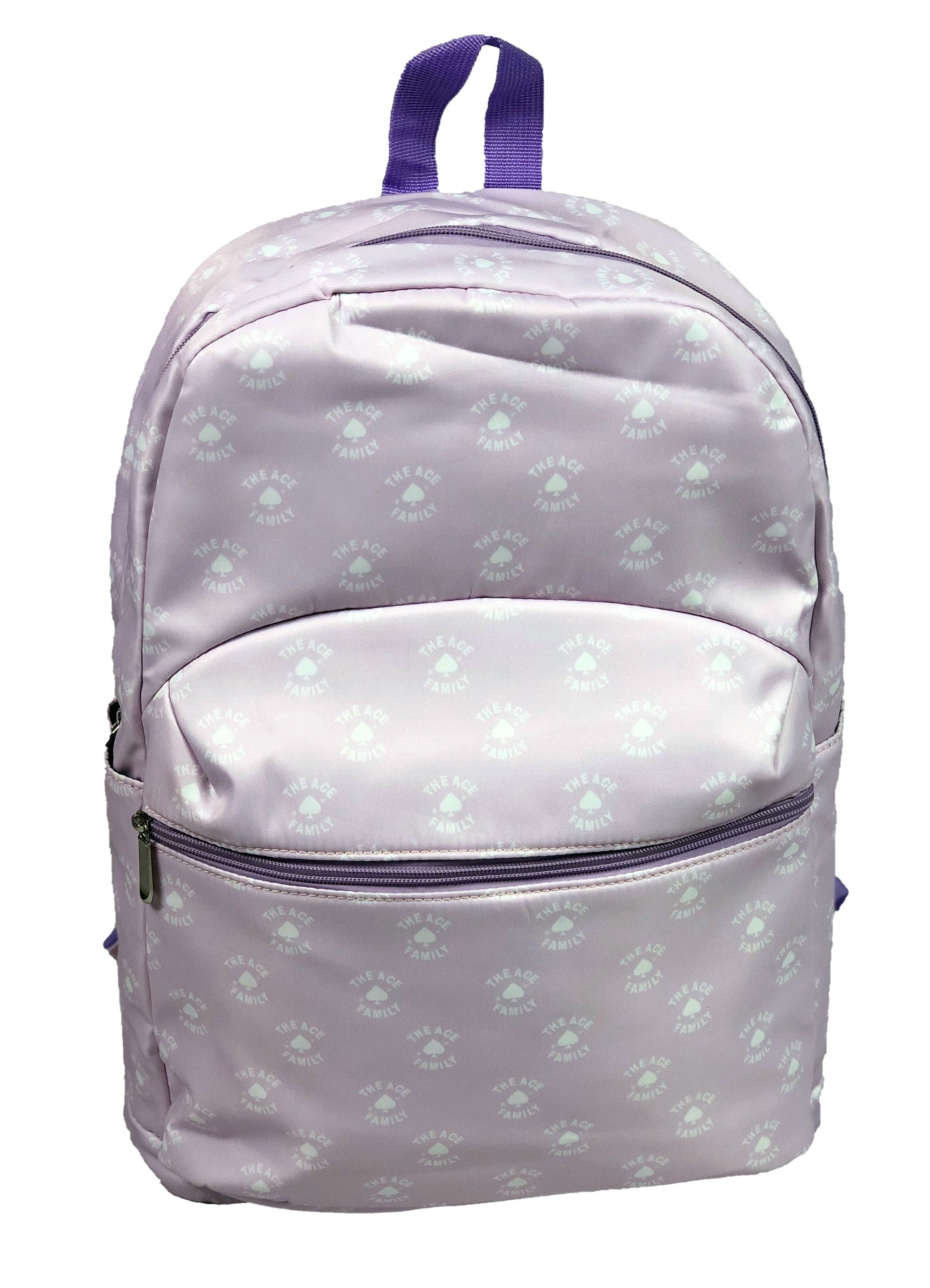 ace family pink backpack