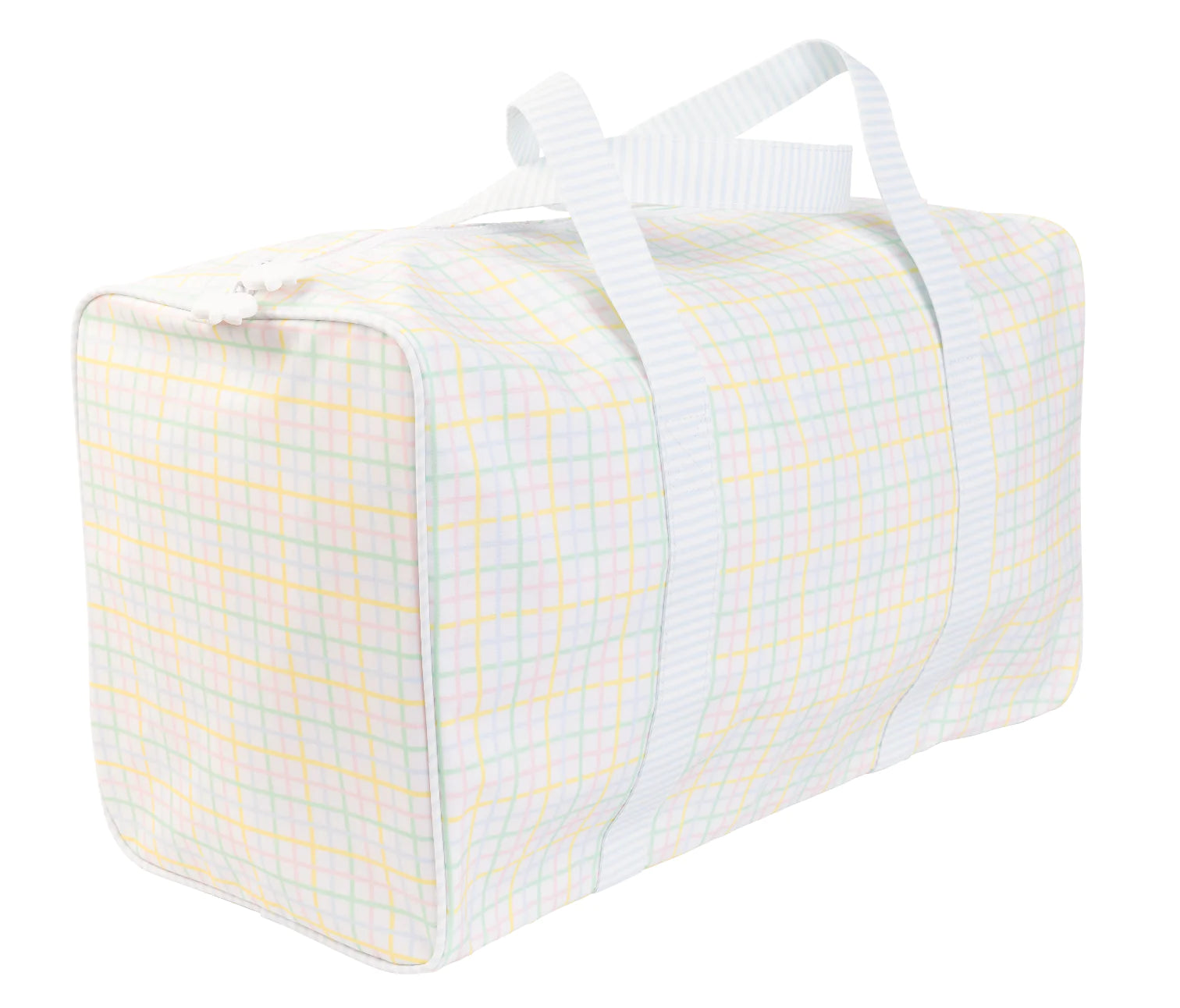 The Duffle Bag-Multi Windowpane