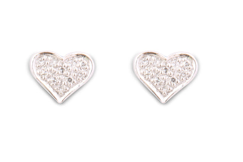 Heart Stud Earrings