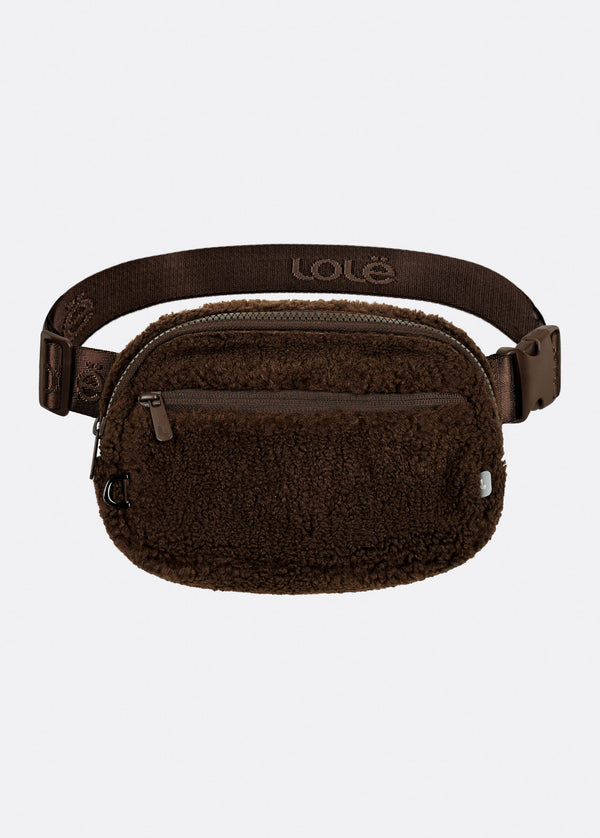 Embroidered Teddy Belt Bag