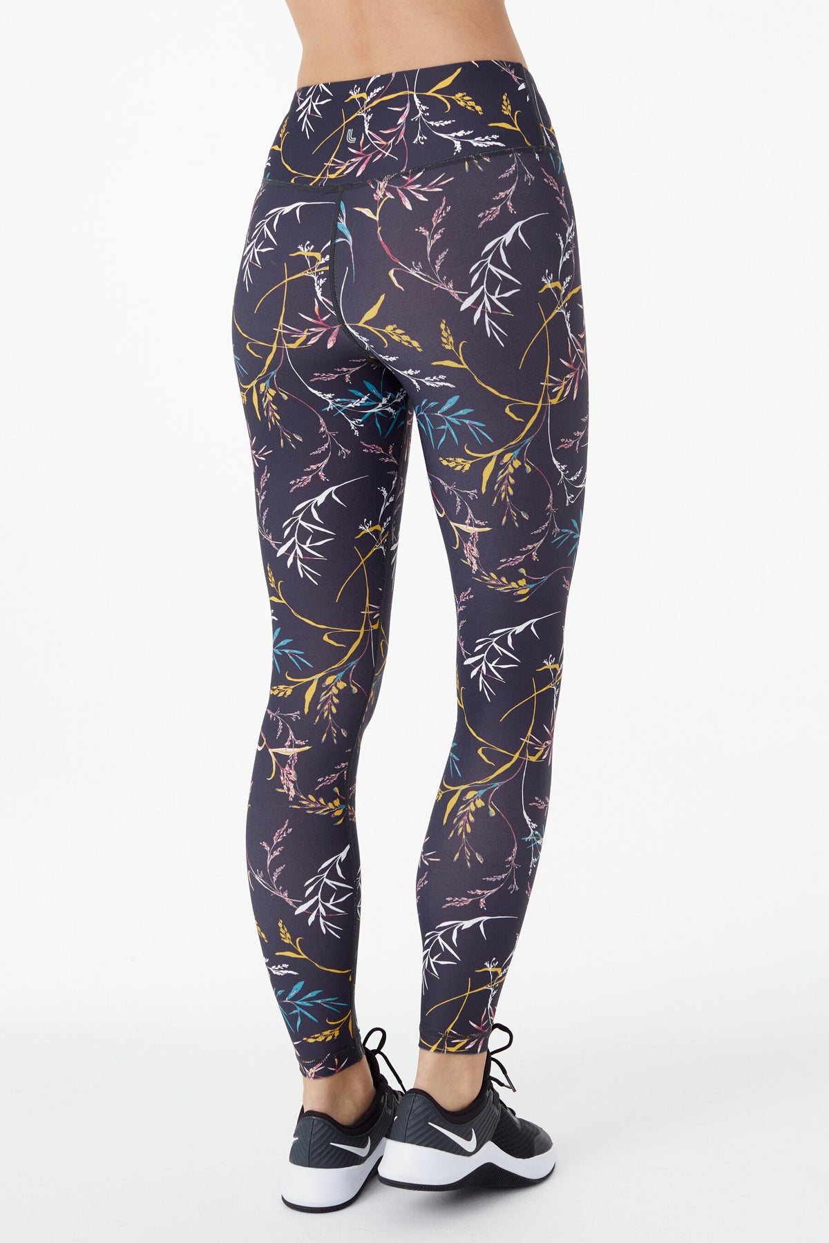 High Waisted Workout Leggings - Blue