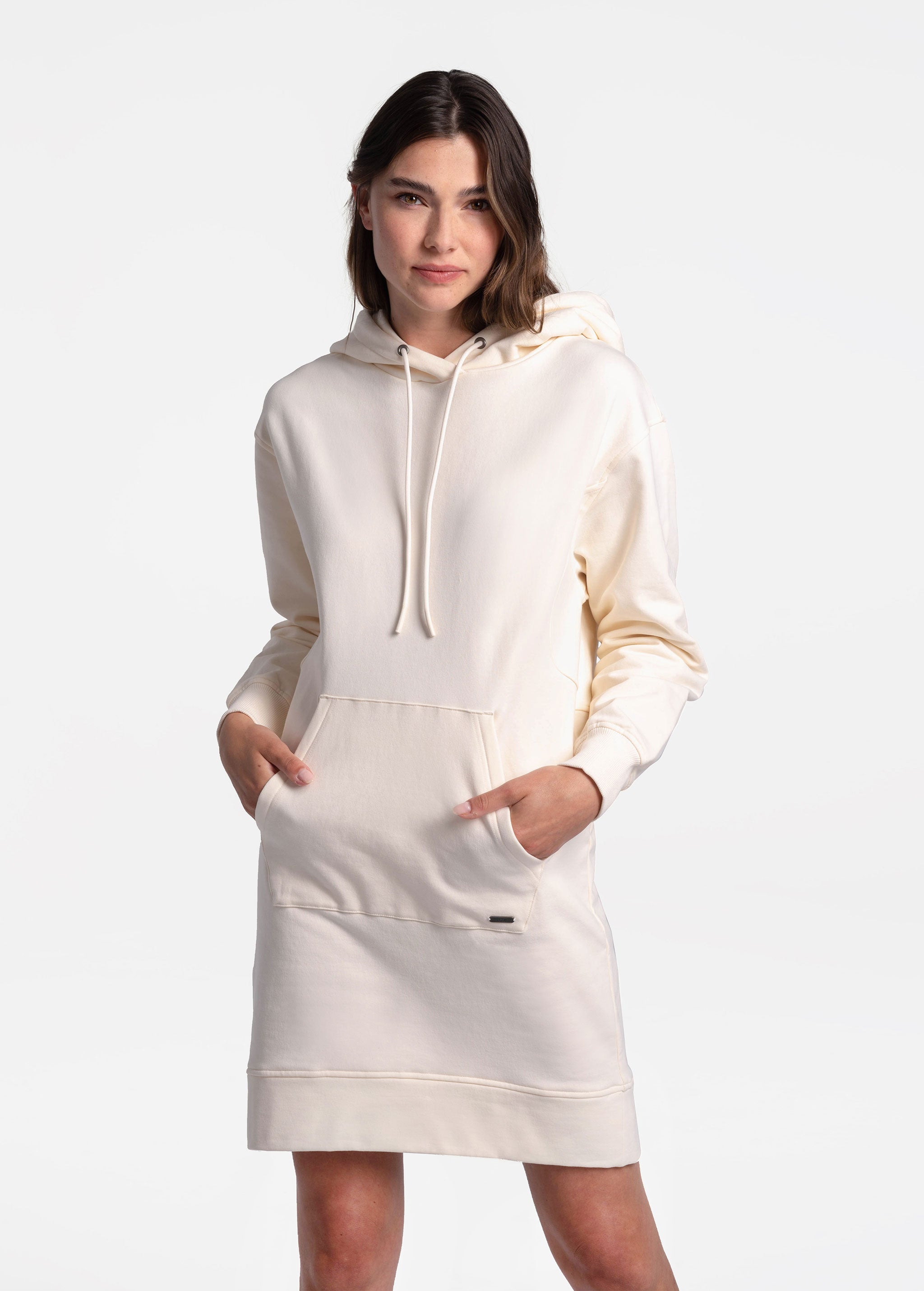 triumph luxe shine hoodie dress