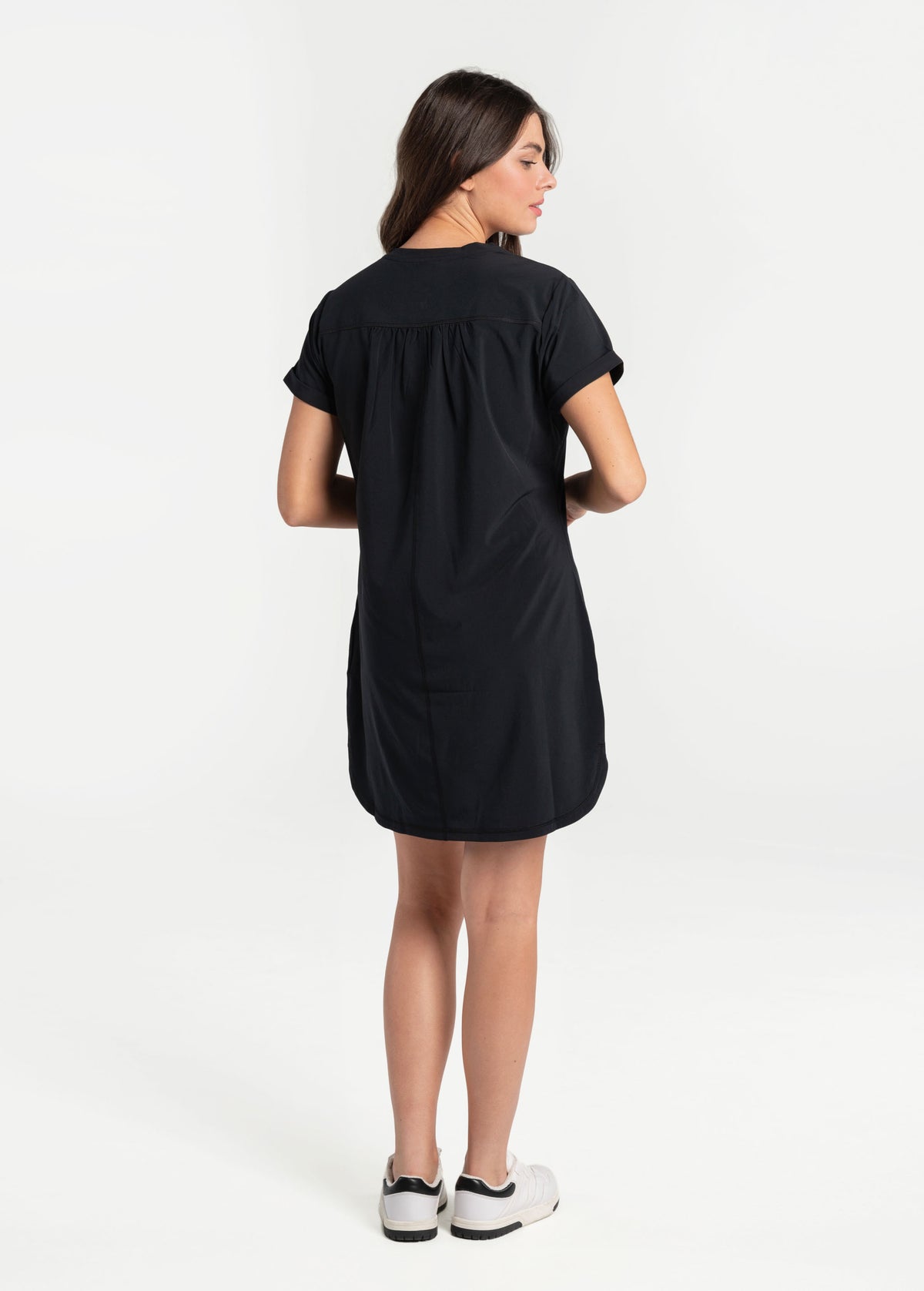 Olivie V-Neck Dress | Women Dresses & Jumpsuits | Lolë