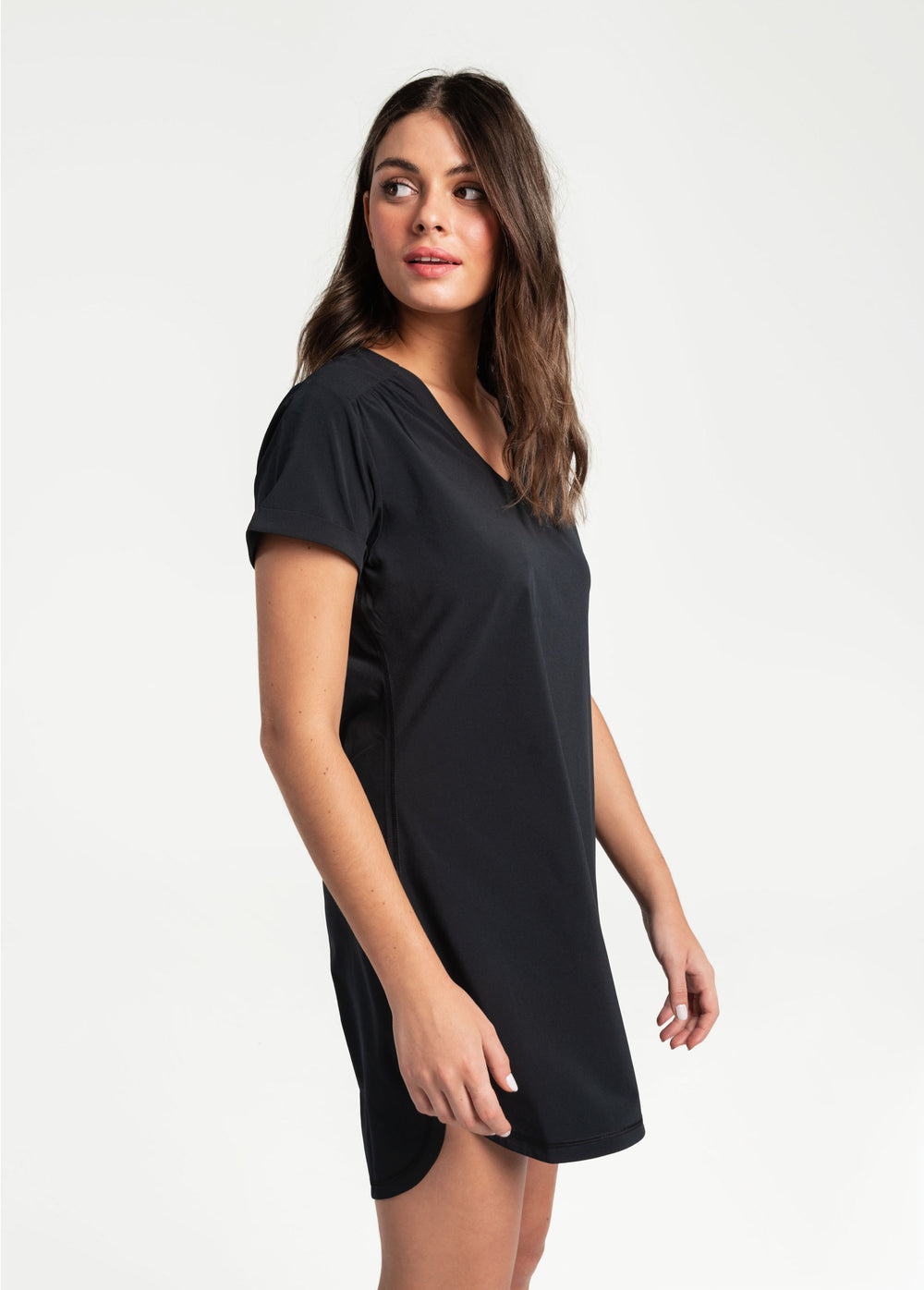 Olivie V-Neck Dress | Women Dresses & Jumpsuits | Lolë