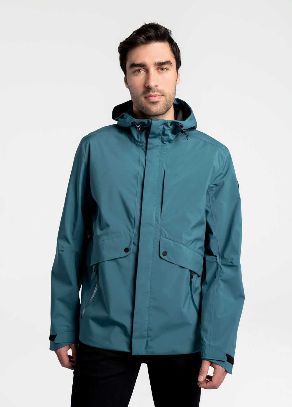 Lole Steady Rain Waterproof Jacket in Arctic Blue