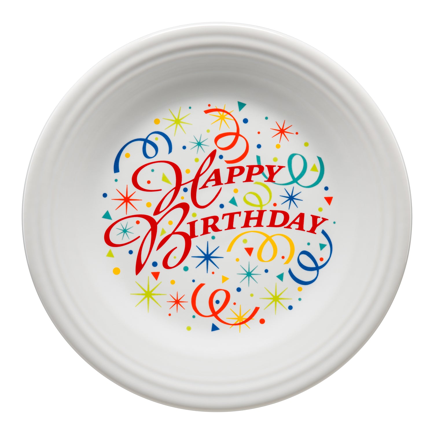 Dinner Plate Happy Birthday – Fiesta Factory Direct