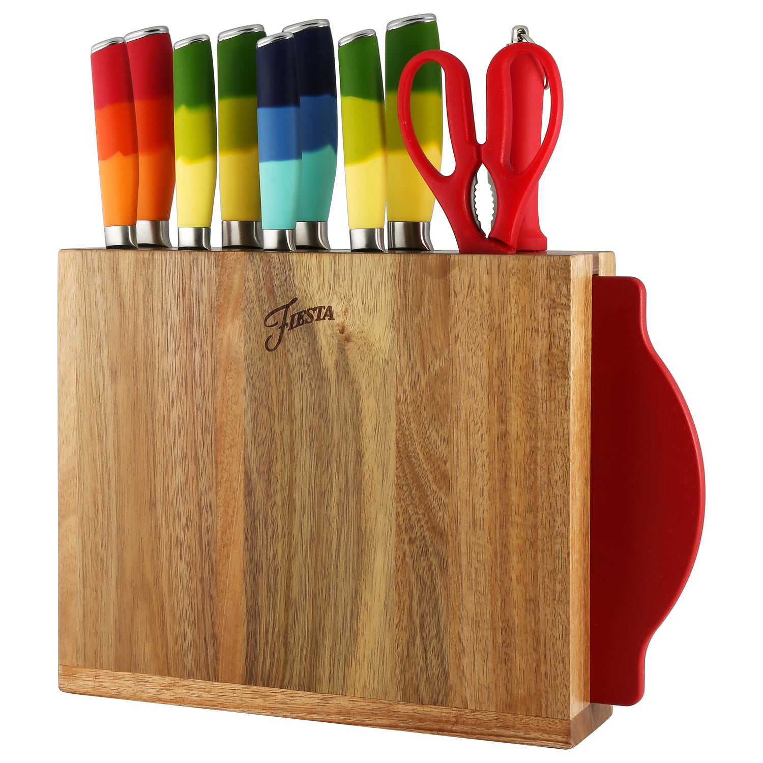 colorful cutlery set