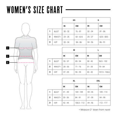 Women S Shirt Measurements Chart