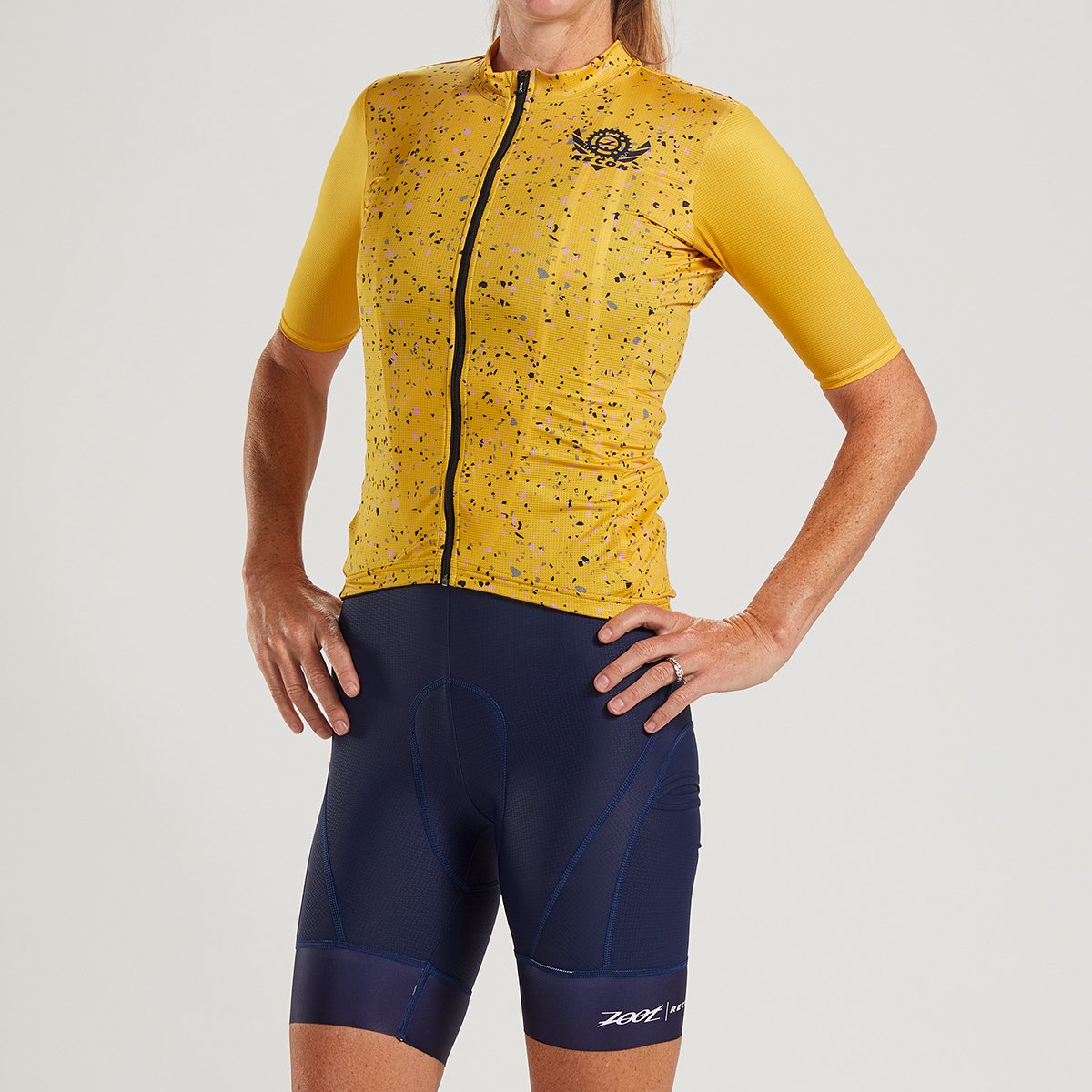 WOMENS RECON CYCLE JERSEY - MARIGOLD