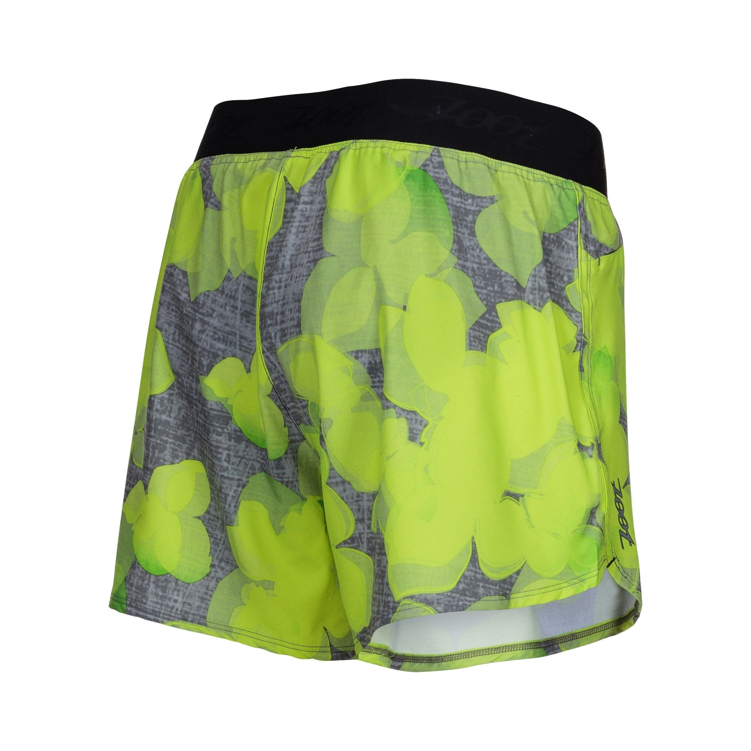 lime green running shorts womens