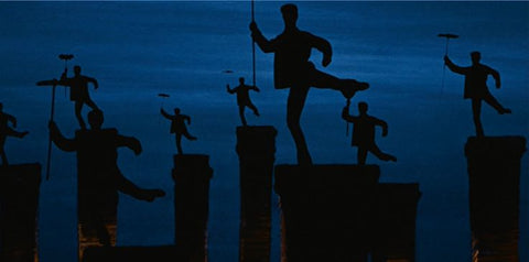 Mary Poppins - Step in Time - silhouettes