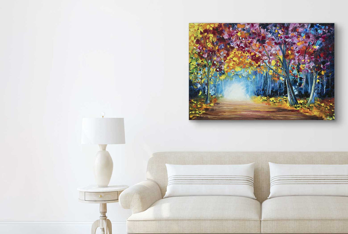 Artistic And Vibrant Home Art Decor Nelson Makes Art