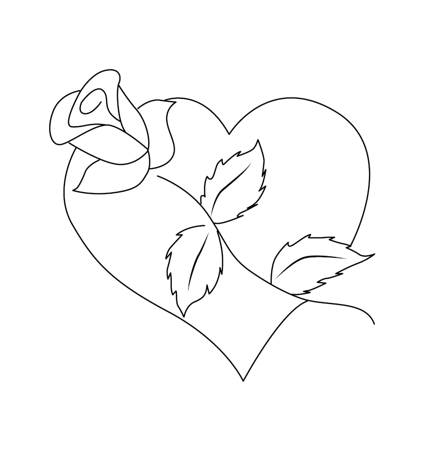 VALENTINES DAY COLOURING PAGE | Free Colouring Book for Children ...