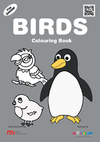 Free Birds Colouring Book