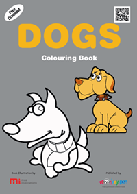 Free Dog Decorative Colouring Book