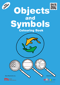 Free Objects and Symbols Colouring Book