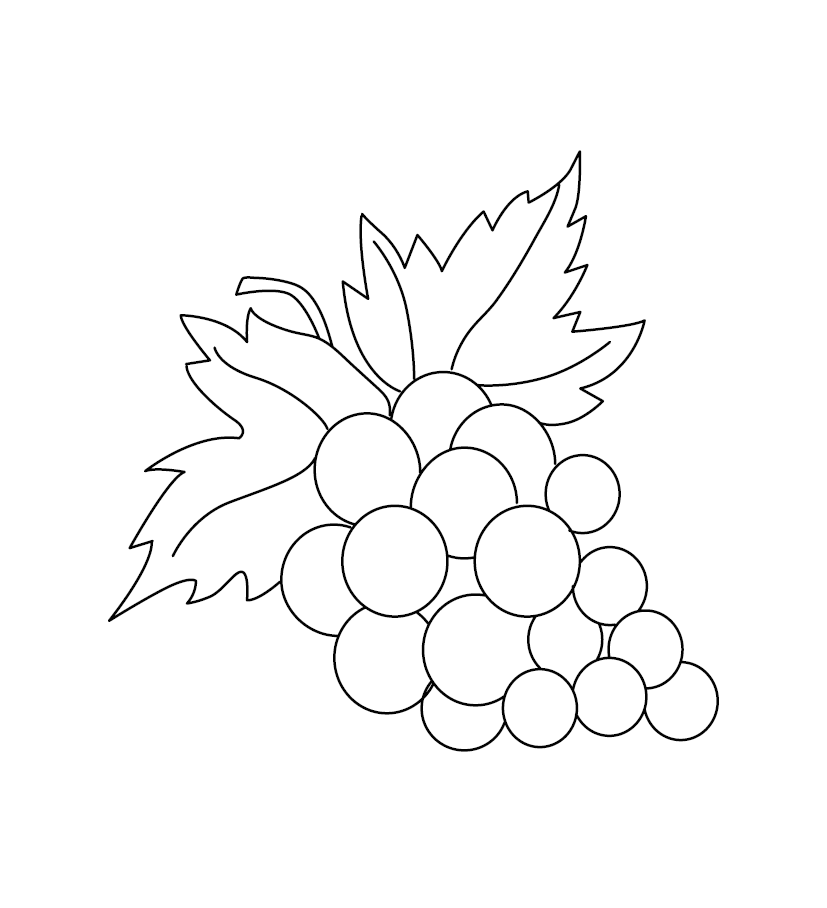 Set Of Happy Kawaii Fruit Coloring Pages Outline Sketch Drawing Vector,  Fruits Pictures Drawing, Fruits Pictures Outline, Fruits Pictures Sketch  PNG and Vector with Transparent Background for Free Download