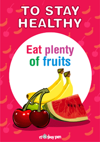 Healthy Eating Poster for Kids