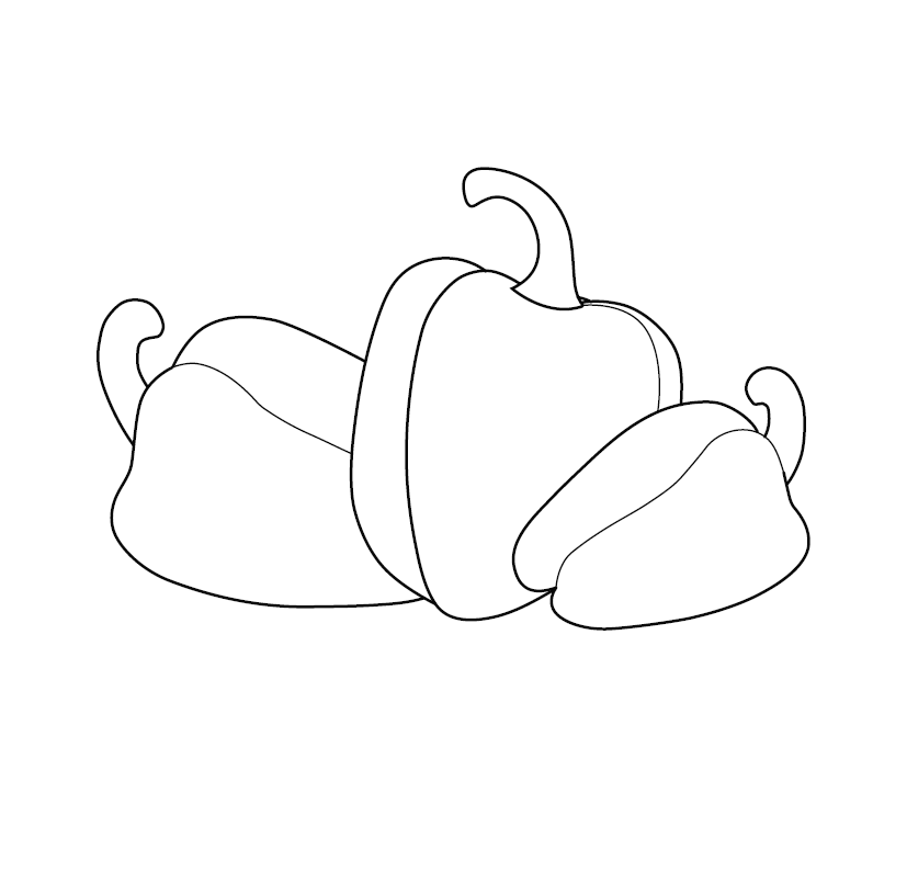 Top 10 Free Printable Vegetables Coloring Pages Online