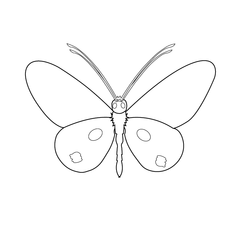 Butterfly Colouring Page for Kids